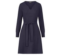 APART Strickkleid mit V-Ausschnitt, Nachtblau, 42