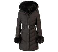 APART Winterjacke mit Reißverschluss für optimalen Schutz im Winter, schwarz, 36