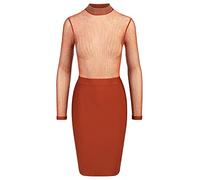 ApartFashion APART Cocktailkleid mit metallisch glänzenden Steinchen