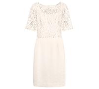 ApartFashion Damen 2in1 Spitzenkleid Kleid, Creme, 46 EU