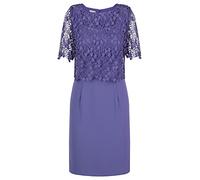 ApartFashion Damen 2in1 Spitzenkleid Kleid, Royalblau, 40 EU