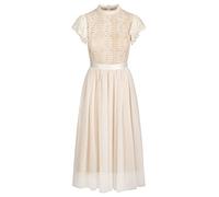 ApartFashion Damen Apart Spitzenkleid mit Tüllrock Special Occasion Dress, Weiß, S EU