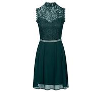 ApartFashion Damen Cocktailkleid Kleid, Smaragd, 36 EU