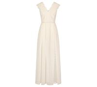 ApartFashion Damen Hochzeitskleid Kleid, Creme, 44 EU