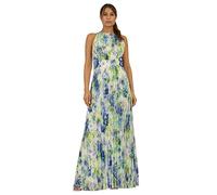 ApartFashion Damen Maxikleid Formales Abendkleid, Cremefarben/Mehrfarbig, 42