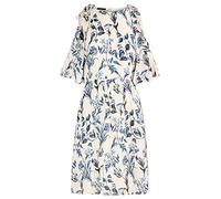 ApartFashion Damen Sommerkleid Kleid, Creme-Blue, Normal