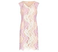 ApartFashion Damen Spitzenkleid Kleid, Violett-multicolor, 34 EU
