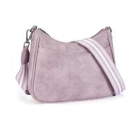 APHISON Klein Crossbody Bag mit Breitem Gurt Schultertasche Umhängetasche Damen veganem Leder blau Handtasche Tasche mit Abnehmbarem Schultergurt Kartenschlitz Reisetasche