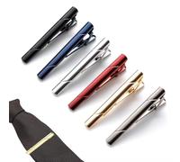 APKOL Herren Krawattennadel mit Geschenkbox, 6 pcs Krawattenklammer