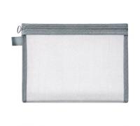 APLVFFZH Kulturtasche Nylon Reise, Strapazierfähiges Material, für unterwegs und Organisation, vielseitige Aufbewahrungstasche, für Badartikel, Grau, Grau, Size to 1