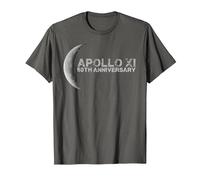 Apollo 11 Mondlandung zum 50. Jahrestag 1969 2020 T-Shirt, Herren, Anthrazit, 3XL