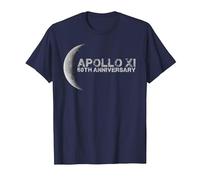 Apollo 11 Mondlandung zum 50. Jahrestag 1969 2020 T-Shirt, Herren, Marineblau, 3XL