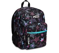 Appack Rucksack, Backpack -Jet Black, schwarz, mit Laptopfach bis Doppelfach,