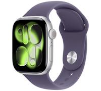 Apple Apple Watch Series 11 GPS 42mm Silver Aluminium Purple Fog Sport Band S/M MEU64 - Unisex - 42 mm - Smartwatch - Quarz mit Ladegerät
