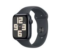 Apple Digital 44 mm M/L Smartwatch Rechteckig 18 h 326 ppi Watch SE (2024) (Schwarz)