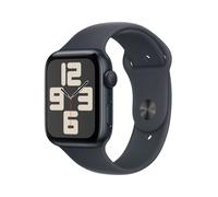 Apple Digital 44 mm Smartwatch Rechteckig 18 h 326 ppi Watch SE (2024) (Schwarz)