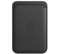Apple iPhone Leather Wallet with MagSafe Kartenfach (Leder, Magnetisch) schwarz