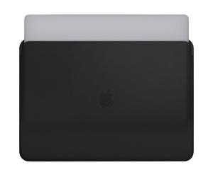 Apple MacBook Air 15 Zoll (2026) M5 chip Hülle - Echtleder - Original Apple Sleeve/Hülle - Handyhülle Schwarz
