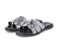 Apple of Eden Damen Pantolette in Silber/Platin - Gr. 42