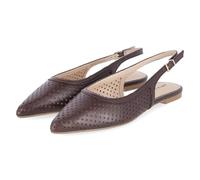 Apple of Eden Deen 87 TDM Damen Slingballerinas Glattleder in braun - Gr. 37