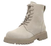 Apple of Eden GENEVE 28 Schnürstiefel Rauleder Damen in beige - Gr. 39