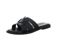 Apple of Eden Damen Pantoletten ALYCIA Schwarz Lackleder, Größe:37, Farbauswahl:schwarz