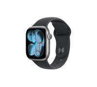 APPLE S11 CELL 42 SPACE ALU BLACK M/L Smartwatch Aluminiumgehäuse Fluorelastomer, 150-200 mm, Space Grau/Schwarz
