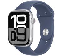 Apple Smartwatch Apple Watch Series 10 46 mm Aluminium Silber (GPS+Cellular) Sportarmb grün