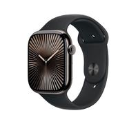 Apple Smartwatch Apple Watch Series 10 46 mm Titan Schiefer (GPS+Cellular) Sportarmban grün