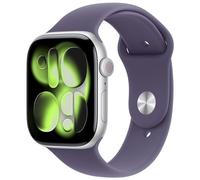 Apple Smartwatch Apple Watch Series 11 46 mm Aluminium (GPS) Sportarmband S/M nebelvio grün