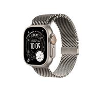 APPLE U3 CELL 49 NAT TIT NAT MILAN L Smartwatch Titangehäuse Titan, 180-210 mm, Natur