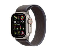 APPLE ULTRA 2 49 TITAN (BLUE+TRAIL LOOP+L) Smartwatch Titangehäuse Gewebe, 145 - 220 mm, Titan / Schwarz
