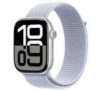 Apple Watch 10 GPS Silber 46mm Alu Sport Loop Blaue Wolke MWWN3 - - | Zustand: Neu in OVP
