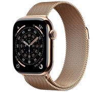 Apple Watch 11 5G Gold Titan 42 Milanaise Armband Gold S/M MF8Y4 - - | Zustand: Neu in OVP