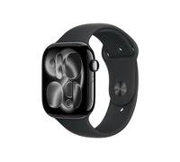 Apple Watch 11 GPS 46mm Jet Black Alu, Black Sp Band - M/L