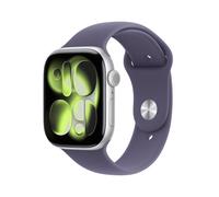 Apple Watch S11 Aluminium 46mm Silber (Sportband nebelviolett) M/L