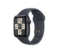 Apple Watch SE (2. Generation) GPS 40 mm Smartwatch mit Aluminiumgehäuse in Mitternacht und Sportarmband in Mitternacht (M/L). Fitness und Schlaftracker, Unfallerkennung, Herzfrequenzmesser