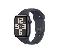 Apple Watch SE (2. Generation) GPS + Cellular 44 mm Smartwatch mit Aluminiumgehäuse in Mitternacht und Sportarmband in Mitternacht (M/L). Fitness und Schlaftracker, Unfallerkennung, Retina Display
