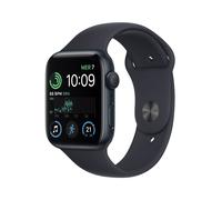 Apple Watch SE (2022) Digital 44 mm Smartwatch Rechteckig 18 h (Schwarz) (Versandkostenfrei)