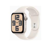 Apple Watch SE (2022) (GPS) 44mm Polarstern mit Sportarmband M/L Polarstern