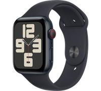 Apple Watch SE OLED 44 mm Digital 368 x 448 Pixel Touchscreen 4G Schwarz WLAN GPS