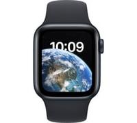 Apple Watch SE (2022), Smartwatch nachtblau, 40mm, Sportarmband, Aluminium-Gehäuse, LTE