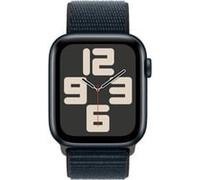 Apple Watch SE (2023), Smartwatch dunkelblau/dunkelblau, 44 mm, Sport Loop, Aluminium, Cellular