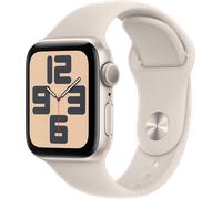 Apple Watch SE 2023 weiss weiss 40 Aluminium Sportarmba
