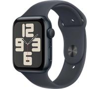 Apple Watch SE 2024 44 mm Mitternacht Sportarmband M/L Smartwatch