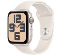 Apple Watch SE 2024 44 mm Polarstern Sportarmband S/M Smartwatch