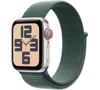 Apple Watch SE 2024 4G 40 mm Polarstern Sport Loop Smartwatch