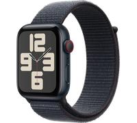 Apple Watch SE 2024 4G 44 mm Mitternacht Sport Loop Smartwatch