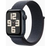 Apple Watch SE 2024 GPS 40mm Aluminium mit Sport Loop Mitternacht/Tinte