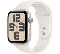 Apple Watch SE (2024) GPS 44mm Aluminiumgehäuse Sport Band Polarstern S/M